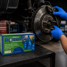 Load image into Gallery viewer, #16040 Denco Blue GripTensity Biodegradable Textured Nitrile Gloves - Powder & Latex Free - 6MIL