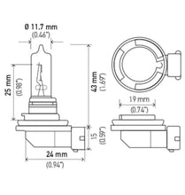 Load image into Gallery viewer, #H9 Halogen T4 12V 65W PGJ19-5 H9 Pack of 10