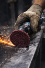 Load image into Gallery viewer, #07481 3M 2" Roloc Recon Disc Medium Maroon for Steel 25 Pack