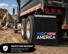 Load image into Gallery viewer, #2430GBA God Bless America Mudflap - 24" x 30" x 3/16" Poly - 1 Pair