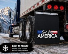 Load image into Gallery viewer, #2430GBA God Bless America Mudflap - 24" x 30" x 3/16" Poly - 1 Pair