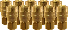 Load image into Gallery viewer, #715 Female 1-4 Coupler Plug (M) 10-Bag