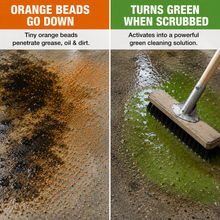 Load image into Gallery viewer, #DJ Concrete Floor Cleaner Orange Powder 50lb Drum