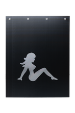 Load image into Gallery viewer, #2430L Sitting Lady Mud Flap LEFT & RIGHT 24" x 30" 1 PAIR