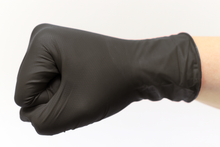 Load image into Gallery viewer, #12000 Denco Black GripTensity Commercial Grade Nitrile Gloves - DIAMOND - 7MIL
