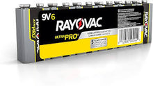 Load image into Gallery viewer, #9V Rayovac 9V Batteries 6 Pack