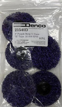 Load image into Gallery viewer, #21540D Disk Clean/Strip 3" Purple 5/Bag