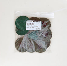 Load image into Gallery viewer, Denco 3" Green Mini Grinding Discs 25 Pack