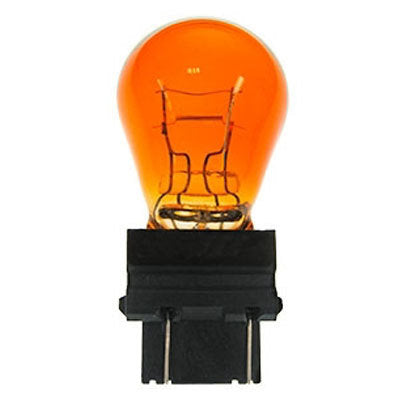 #3157NA Mini Bulb Wedge S8 AMBER 10 Pack