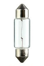 Load image into Gallery viewer, #6418 Mini Bulb T-3 1-4 FESTOON CAP (SV8.5-8)12V .42A 3.58CP (C5W) 10 Pack