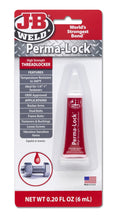 Load image into Gallery viewer, #27106 JB Weld Perma-Lock Red Threadlocker .2 Oz. 6/Case
