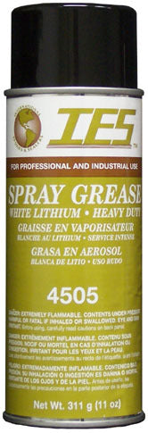 #4505 IES White Lithium Grease 16 OZ. Aerosol 4 Pack