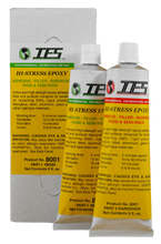 Load image into Gallery viewer, #8001 IES Epoxy Hi-Stress 10 OZ. Tube Kit 2 Pack - DencoDistributing