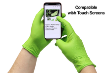 Load image into Gallery viewer, Eppco - Python Grip - 6 Mil Green Diamond Texture Gloves