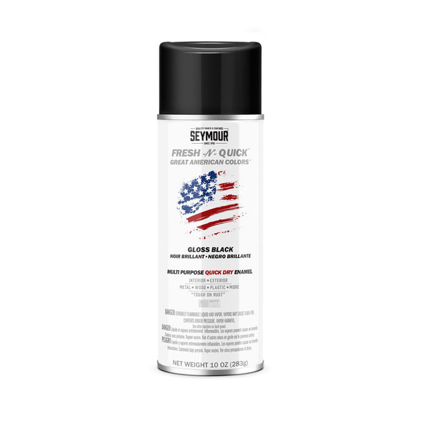 #11-3 Seymour Great American Gloss Black Enamel 10OZ 6/Case