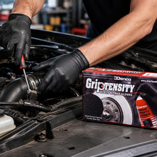 Load image into Gallery viewer, #12000 Denco Black GripTensity Commercial Grade Nitrile Gloves - DIAMOND - 7MIL
