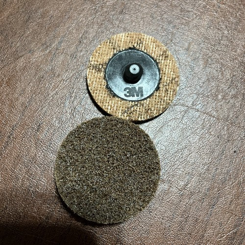 #07480 3M 2" Roloc Recon Disc Coarse Brown for Steel 25 Pack