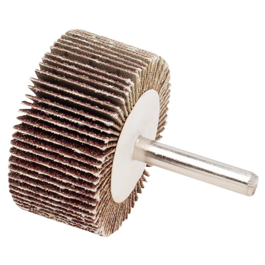 #13121 Flap Wheel 2" x 1" x 1-4" 80 Grit 5 Pack
