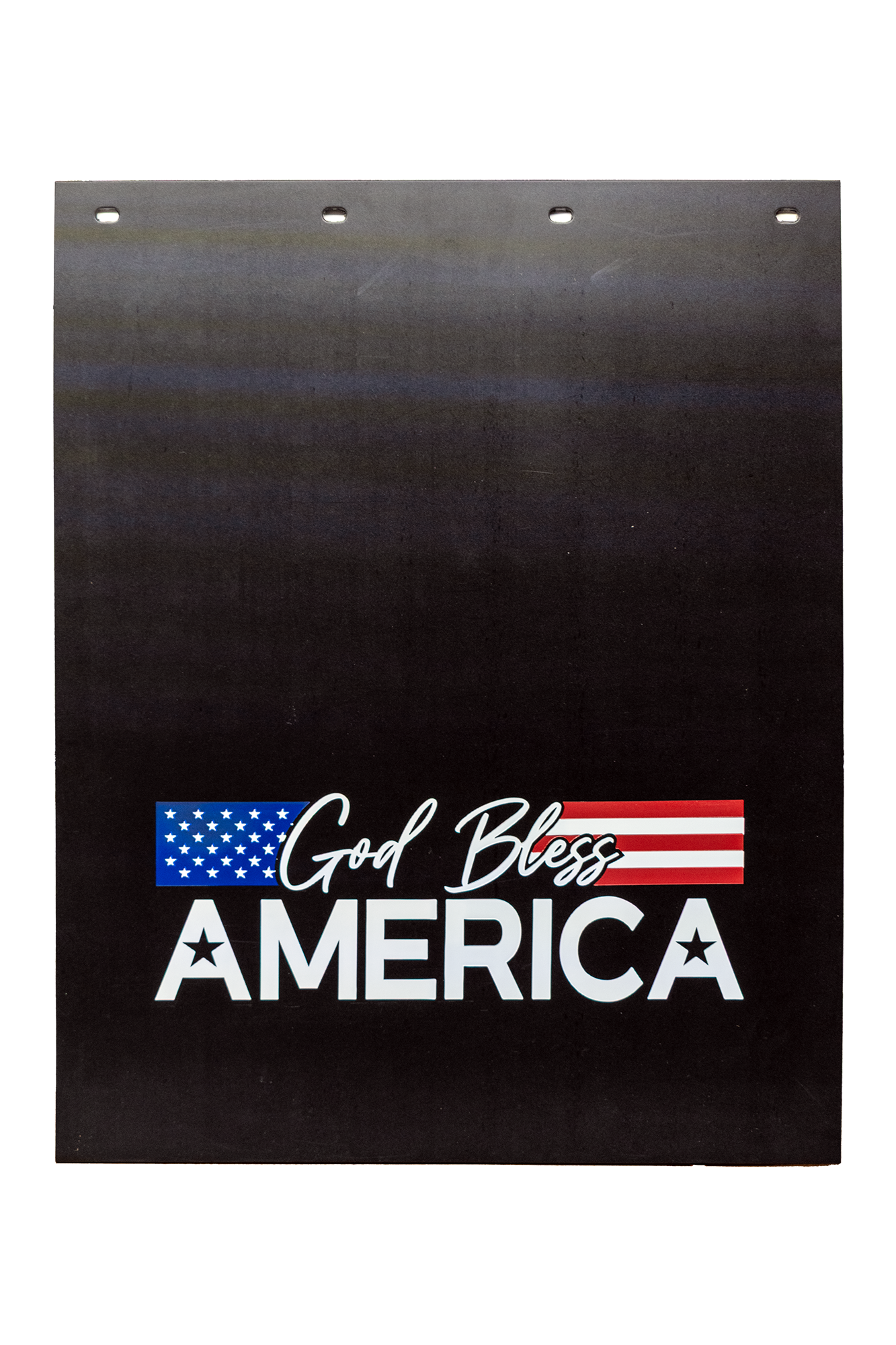 #2430GBA God Bless America Mudflap - 24" x 30" x 3/16" Poly - 1 Pair