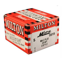 Load image into Gallery viewer, #1819 3-8" MNPT G Style Plug 10 Pack
