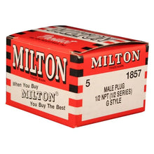 Load image into Gallery viewer, #1857 1-2" MNPT G Style Plug 10 Pack
