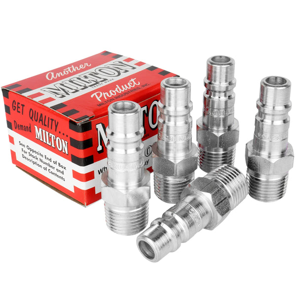 #1857 1/2" MNPT G Style Plug 5 Pack