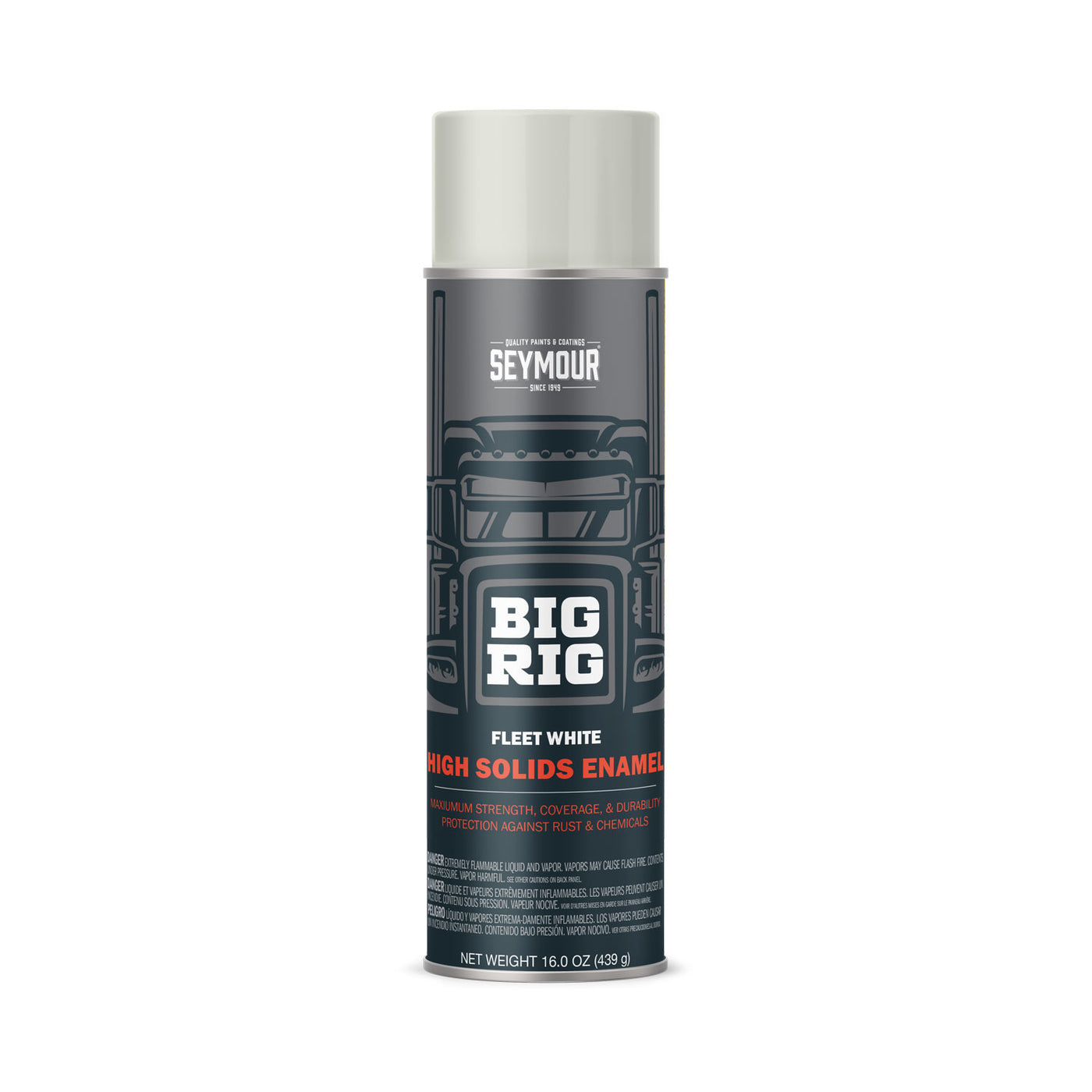 #20-1613 Seymour Big Rig Enamel Gloss White 17OZ 6/Case