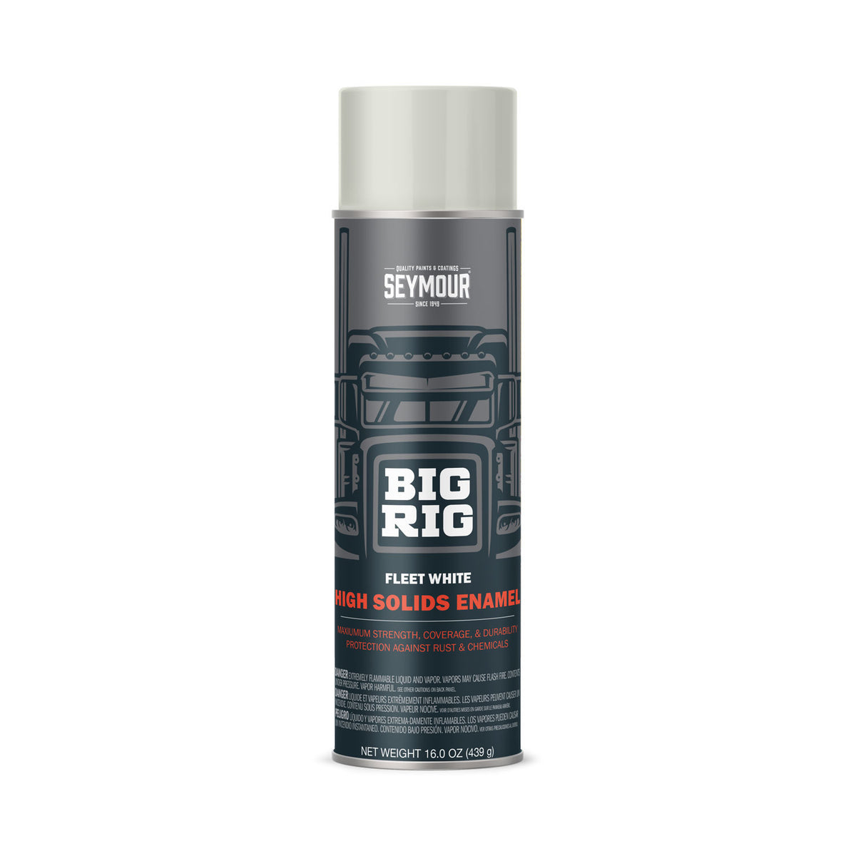 #20-1613 Seymour Big Rig Enamel Gloss White 17OZ 6/Case