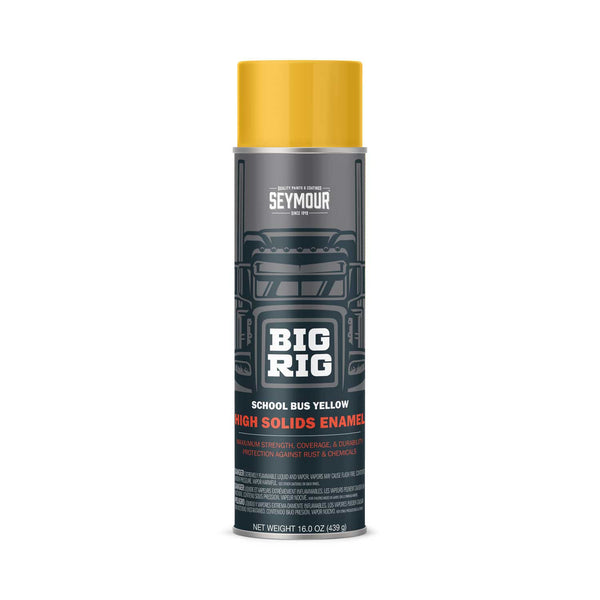 #20-1686 Seymour Big Rig Enamel School Bus Yellow 16OZ