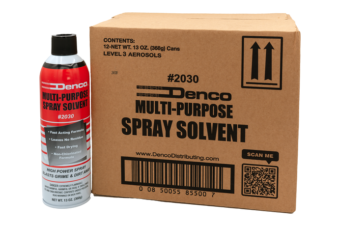 #2030 Denco Multi-Purpose Spray Solvent - 13 OZ Cans