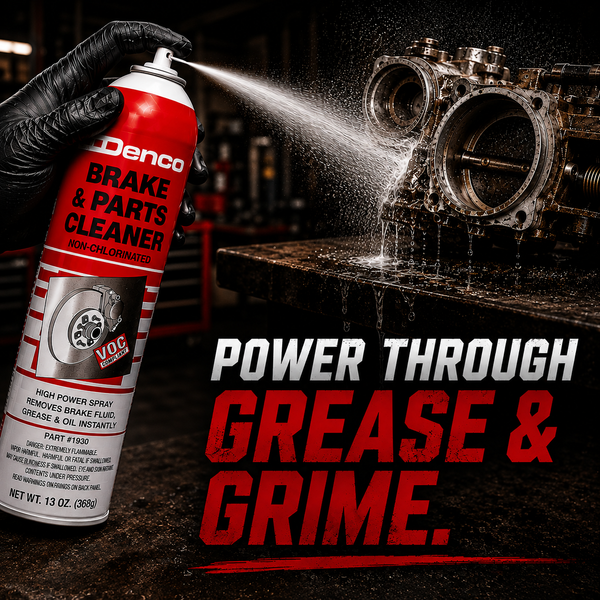 #1930 Denco Brake Cleaner Non-Chlorinated - 13 OZ Cans - 192 Pack