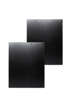 Load image into Gallery viewer, #2430BL Black Mudflap - 24&quot; x 30&quot; x 3/16&quot; Poly - 1 Pair
