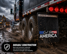 Load image into Gallery viewer, #2430GBA God Bless America Mudflap - 24" x 30" x 3/16" Poly - 1 Pair
