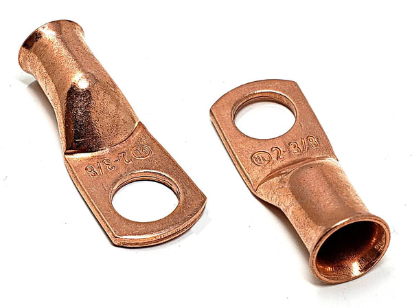 #2 Copper Lugs Assorted Sizes 10 Pack