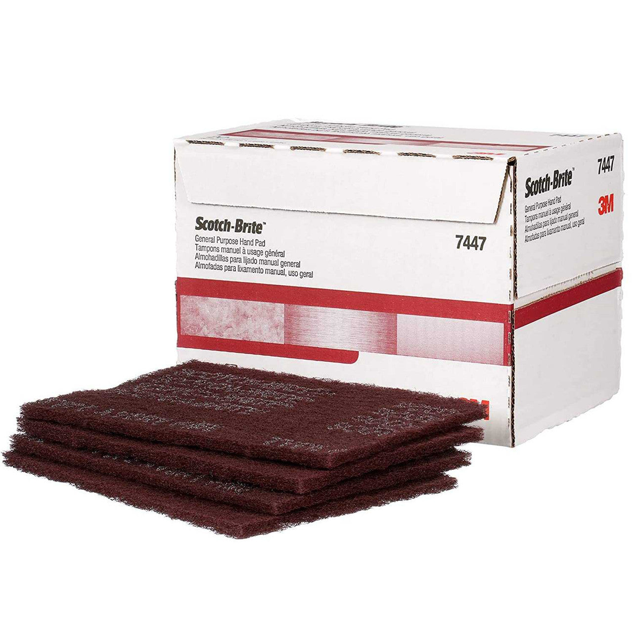 #07447 3M Scotch Brite Hand Pad 20 Pack