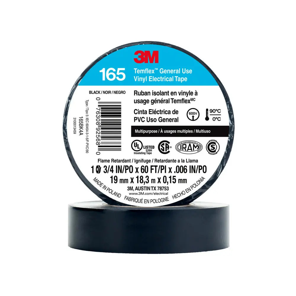 #49656 3M Electrical Tape 18mm x 60' 10 rolls