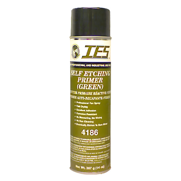 #4186 IES ALL IN ONE SELF ETCH PRIMER 20 OZ. AEROSOL GREEN 2 Pack