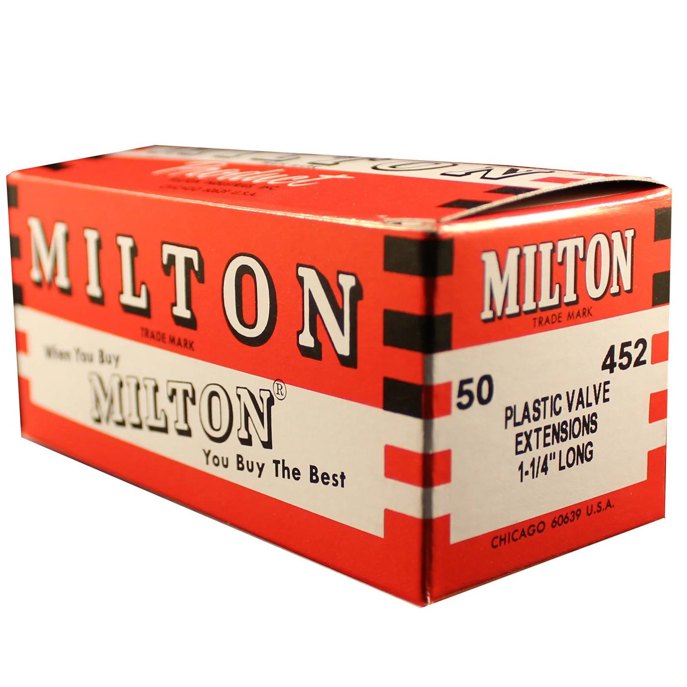 #452 Extension Valve Stem 1 1/4" 50 Pack