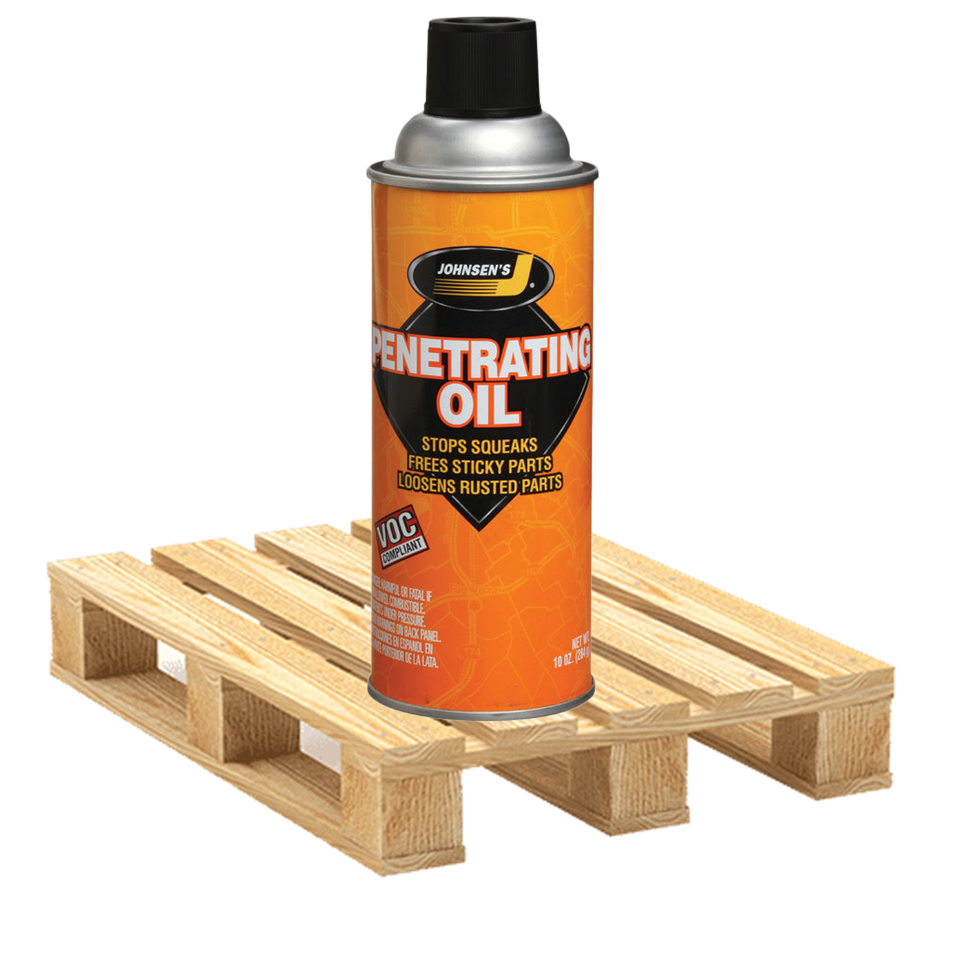 #4602-PAL Johnsens Penetrant Oil Spray 10oz - Full Pallet - 1200 Cans