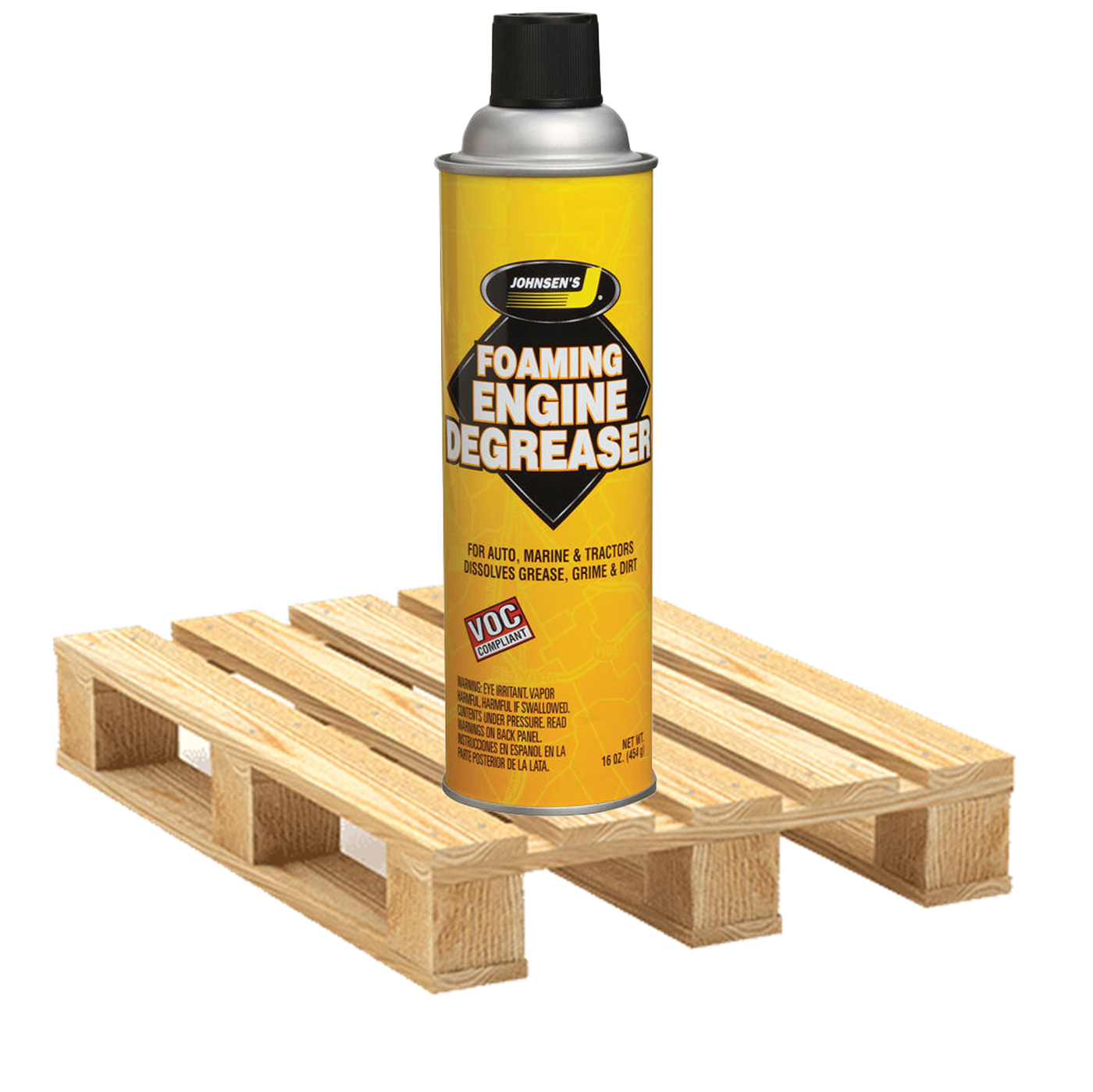 #4644-PAL Johnsens Foaming Engine Degreaser - 16oz - Full Pallet - 1200 Cans