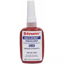 Load image into Gallery viewer, #49442 Dynatex Blue Medium Strength Threadlocker 24ml
