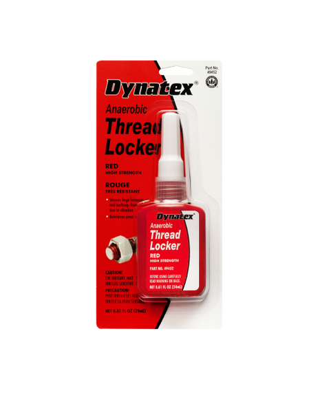 #49452 Dynatex Red High Strength Threadlocker 24ml