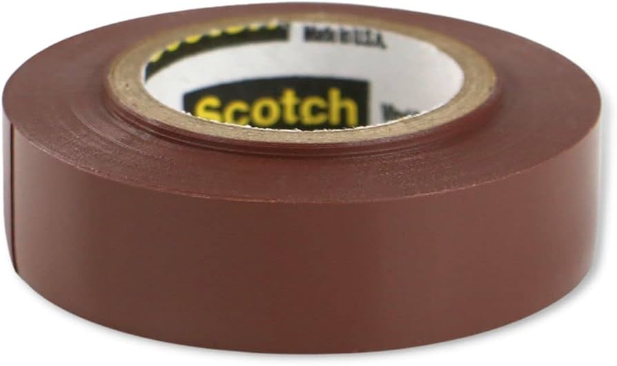#10885 3M BROWN Super 33 Vinyl Electrical Tape 3/4" x 66' Pack of 10