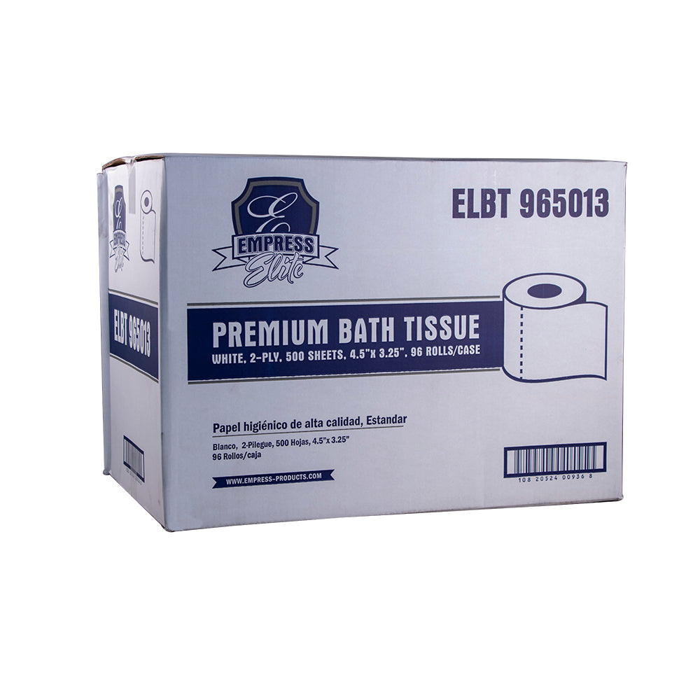 #TP96 Toilet Paper 2-ply 96 Rolls/Case 500 Sheets Pr/Each