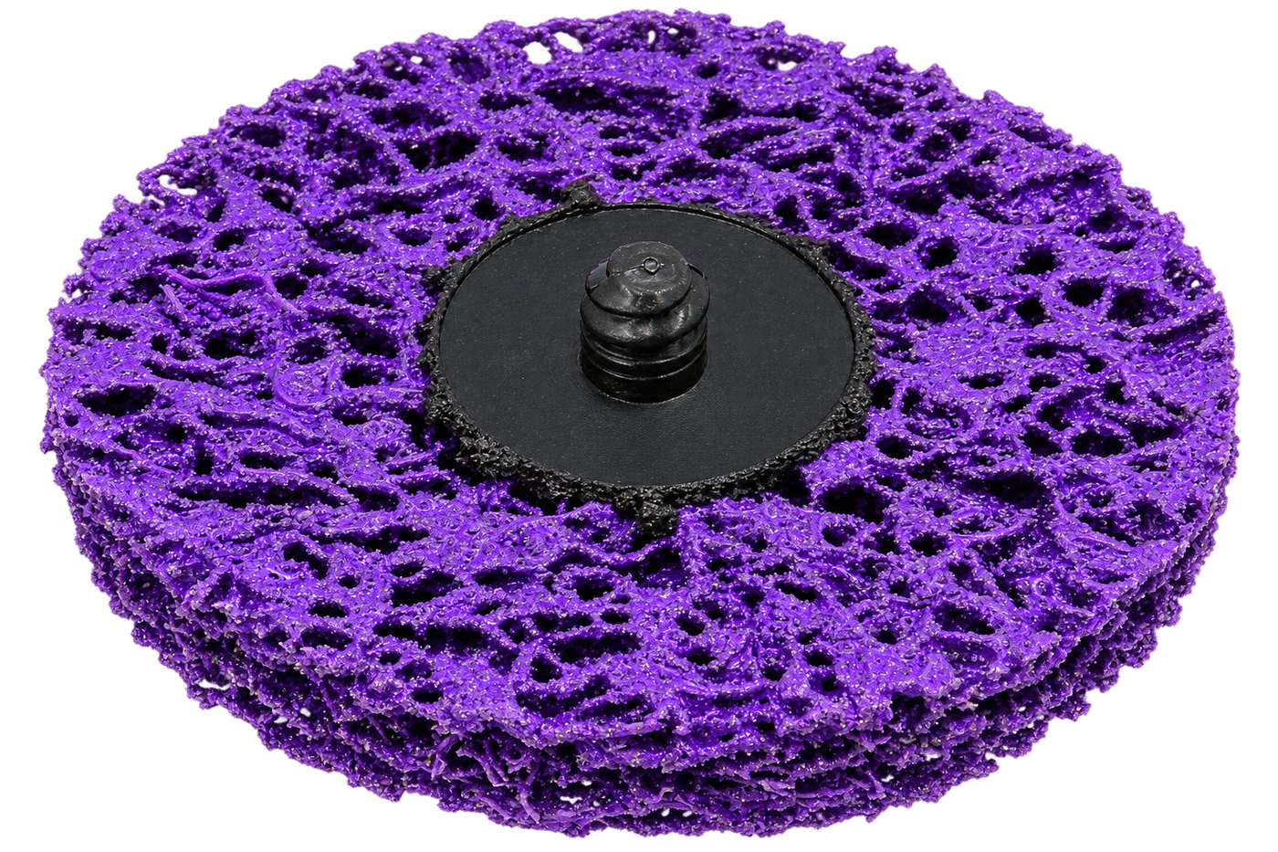 #21540D Disk Clean/Strip 3" Purple 5/Bag