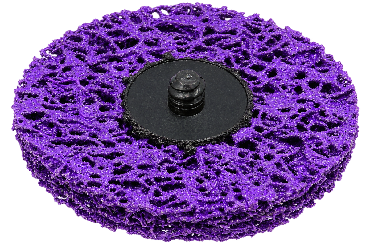 #21540D Disk Clean/Strip 3" Purple 5/Bag