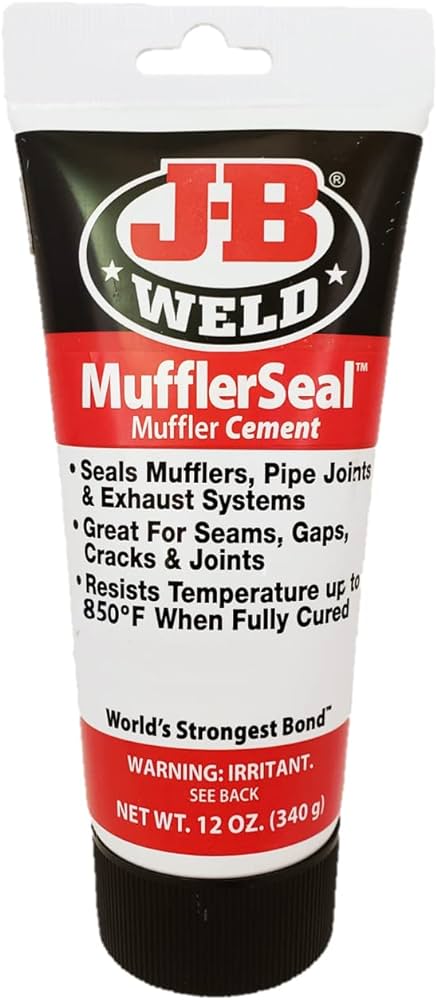 #37912 JB-Weld Muffler Seal Cement - 12oz Tube 6 / Case