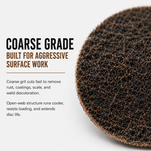 Load image into Gallery viewer, #7485TB Denco 3" Coarse Roloc Reconditioning Disc 25 Pack
