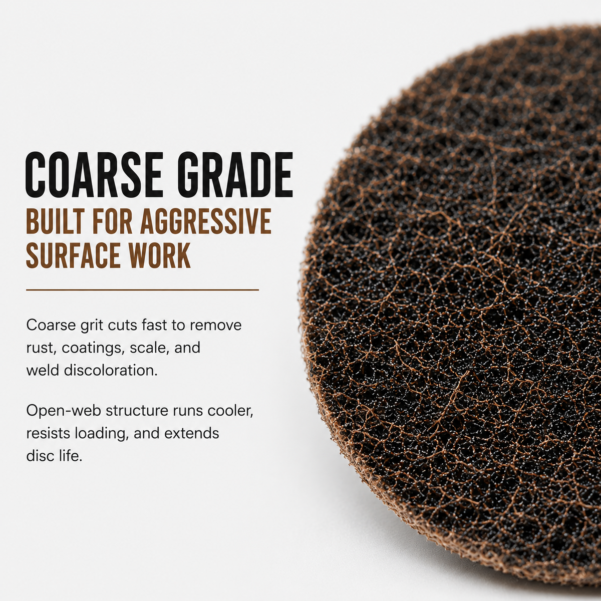#7485TB Denco 3" Coarse Roloc Reconditioning Disc 25 Pack
