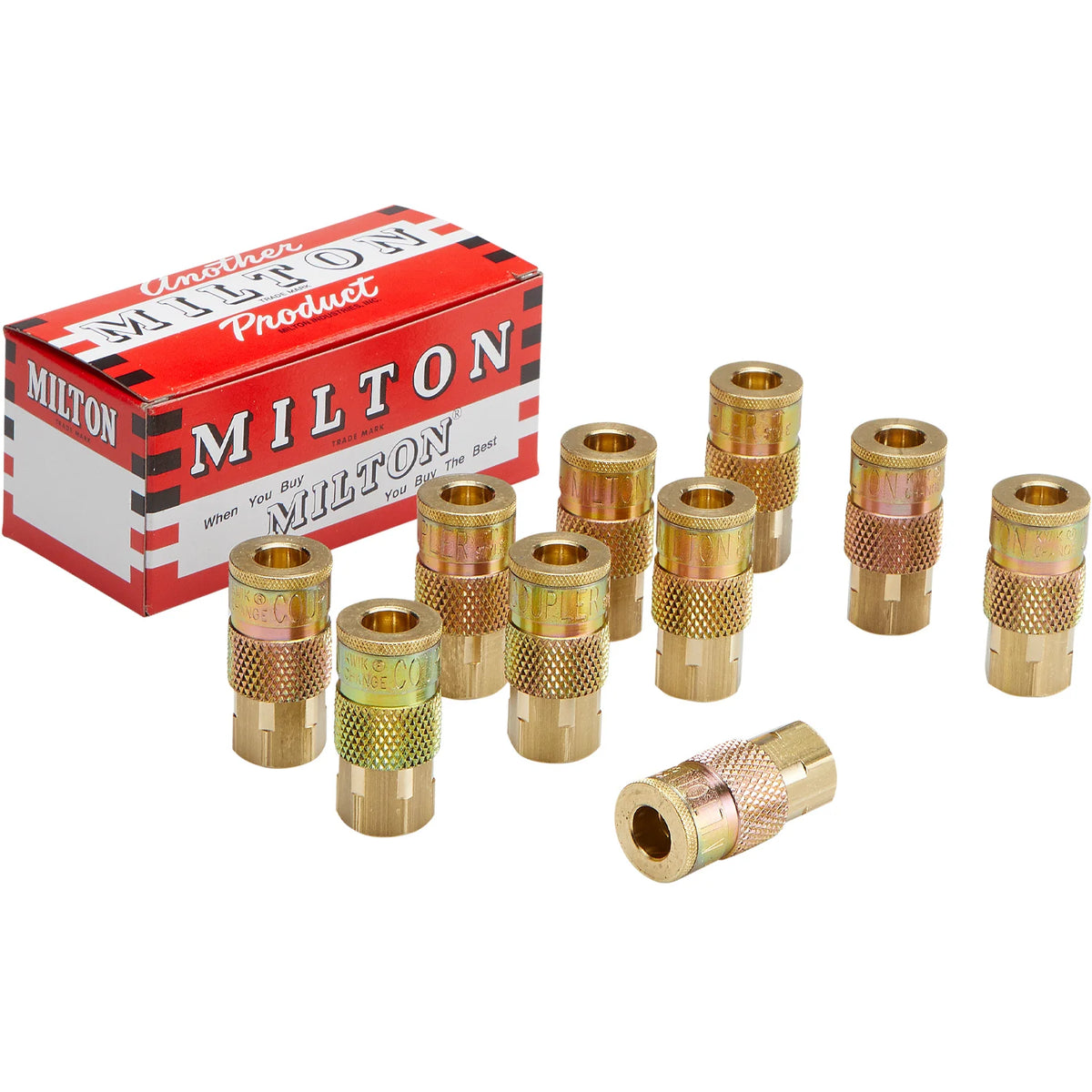 #785 1-4" FNPT T Style Coupler 10 Pack